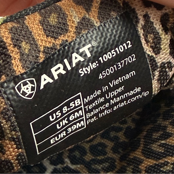 Ariat X Rodeo Quincy Punchy Polka Dot Hilo Shoes Floral Rose Print Slip On - Picture 12 of 12